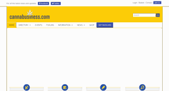 Desktop Screenshot of cannabusiness.com